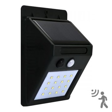 Applique a LED solare con sensore LED/2,2W