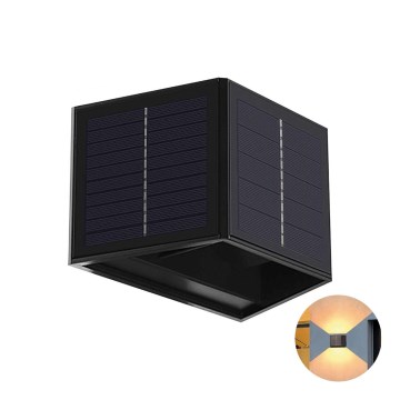 Applique a LED solare CUBUS 2xLED/1,5W/3,7V IP54