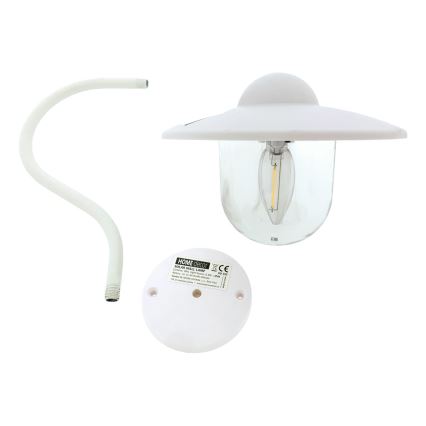 Applique a LED solare LED/0,5W/1,2V IP44 bianco