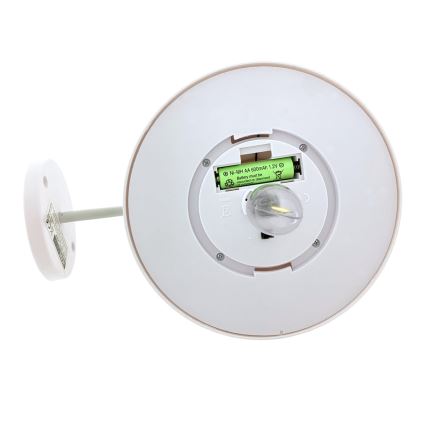 Applique a LED solare LED/0,5W/1,2V IP44 bianco