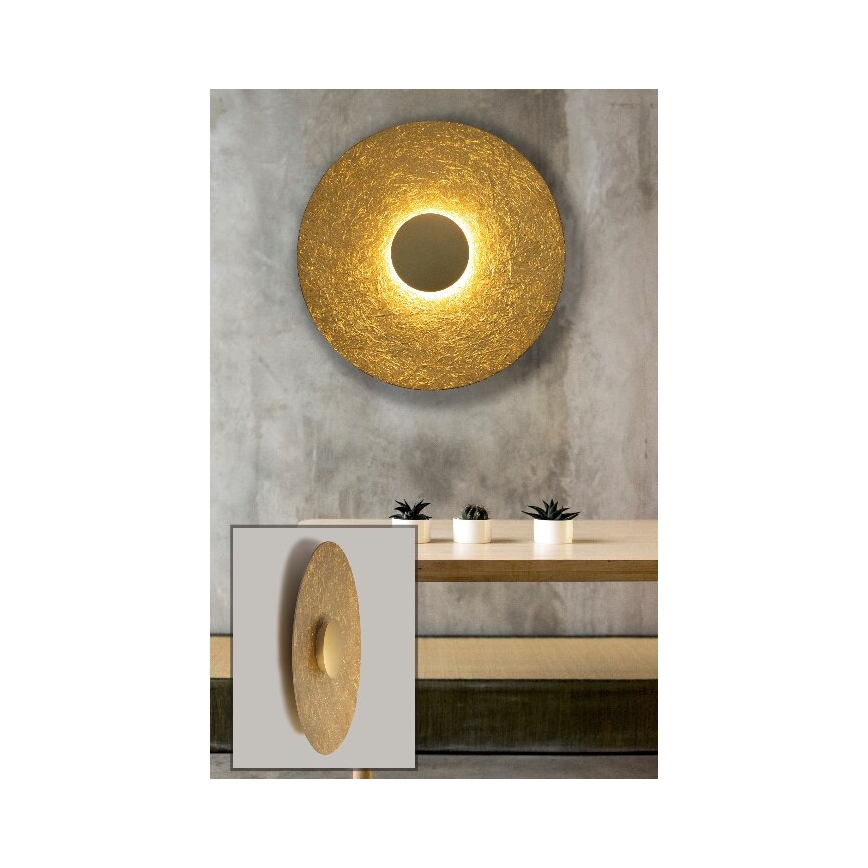 Applique a LED SOLE LED/16W/230V diametro 65 cm oro