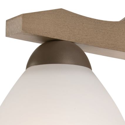 Applique ADRIANO 1xE27/60W/230V faggio - FSC certificato