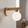 Applique ANTONIO 1xG9/5W/230V rovere/bianco