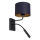Applique ARDEN 1xE27/60W+1xG9/8W/230V blu