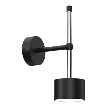 Applique ARENA 1xGX53/11W/230V nero/cromo lucido