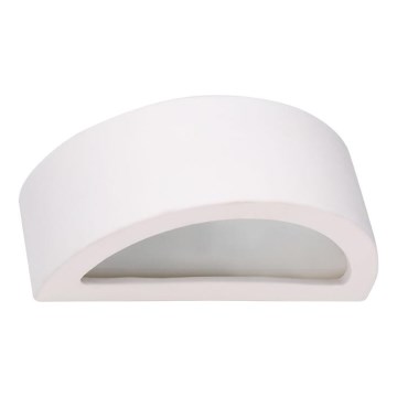 Applique ATENA 1xE27/15W/230V 20 cm bianco