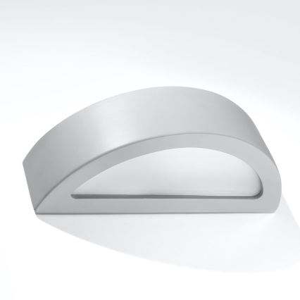 Applique ATENA 1xE27/60W/230V grigia