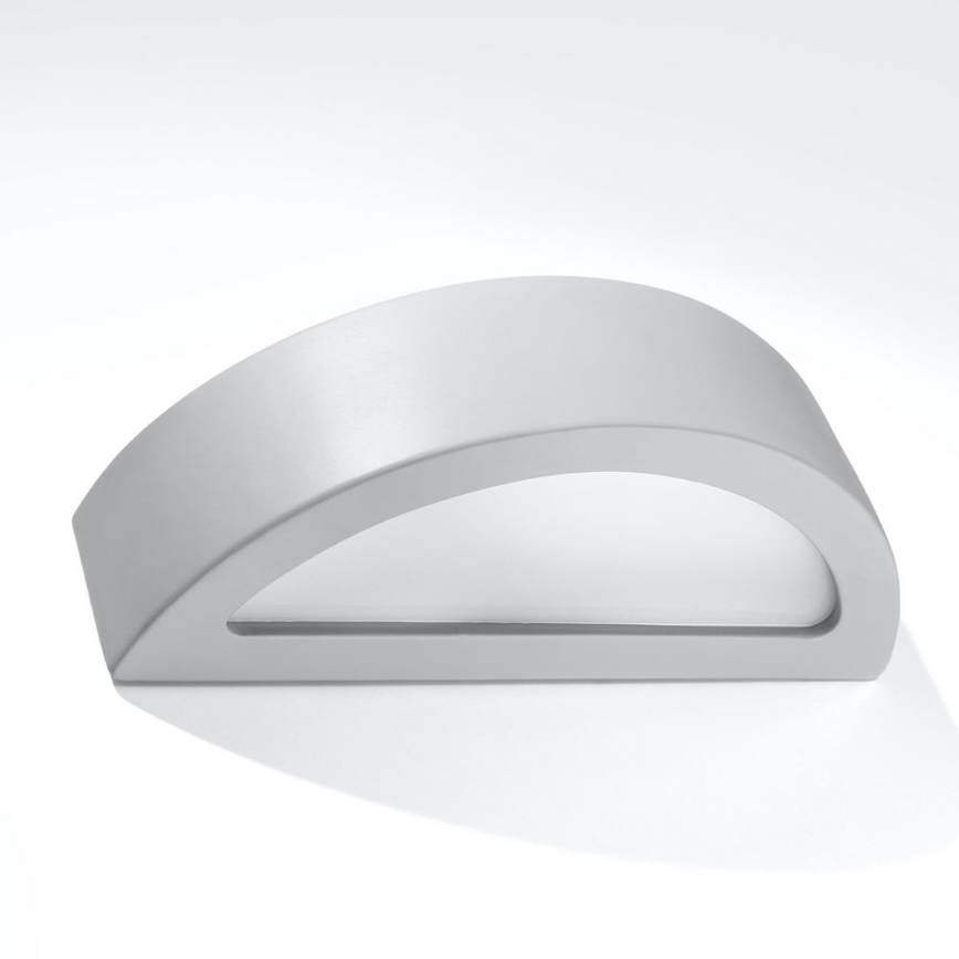 Applique ATENA 1xE27/60W/230V grigia
