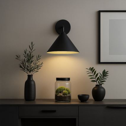 Applique CAPITAL 1xGX53/15W/230V nera