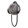 Applique CORDEL 1xG9/28W/230V nero/fumé nero