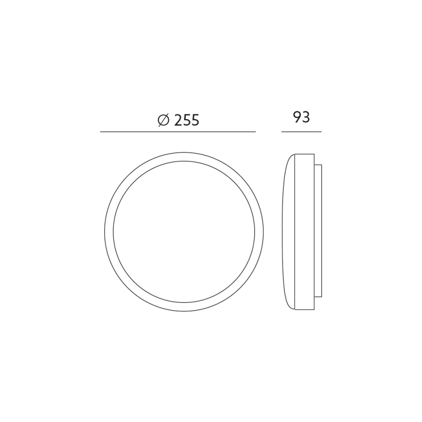 Applique da bagno a LED con sensore ORBIS LED/10W/230V IP44