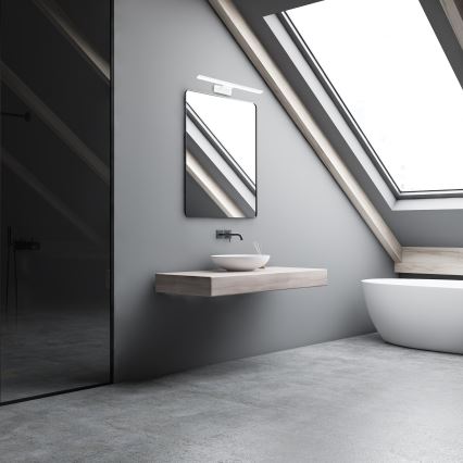 Applique da bagno LED SHINE/7W/230V 30 cm IP44 bianco