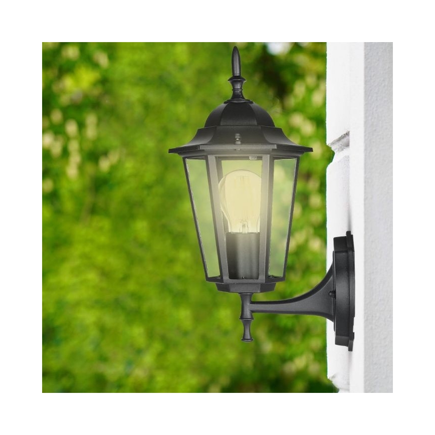 Applique da esterno 1xE27/40W/230V IP44 nero