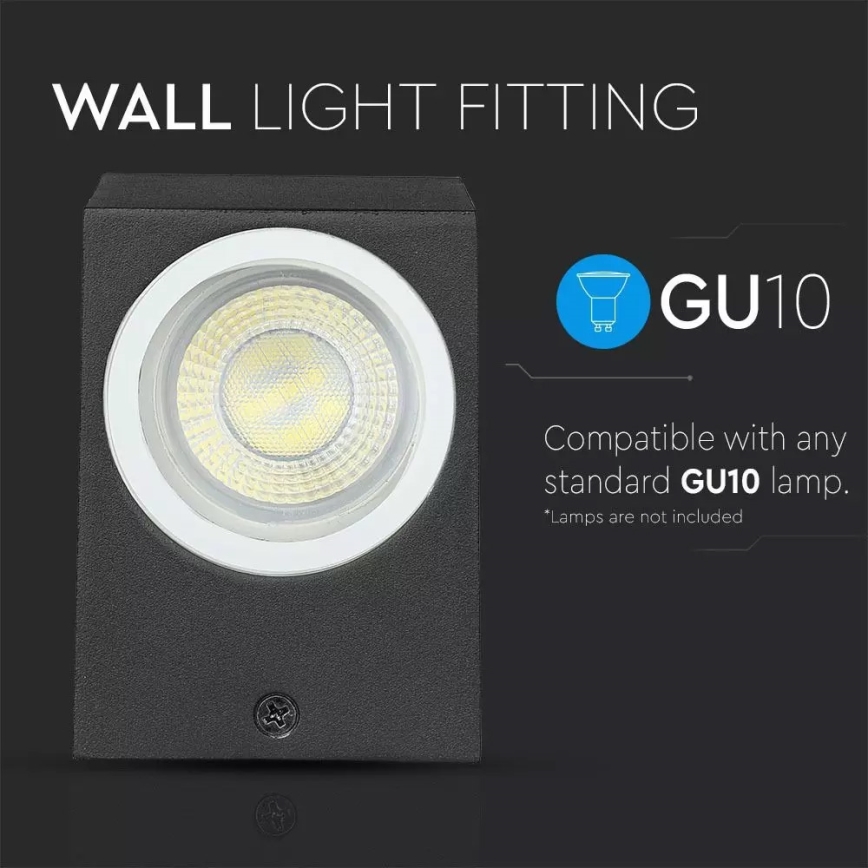 Applique da esterno 1xGU10/35W/230V IP44