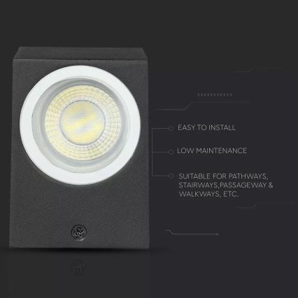 Applique da esterno 1xGU10/35W/230V IP44