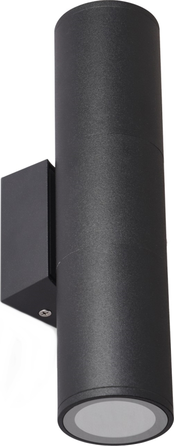 Applique da esterno 2xGU10/35W/230V IP54 arrotondato nero