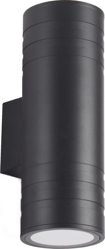 Applique da esterno 2xGU10/35W/230V IP54 arrotondato nero