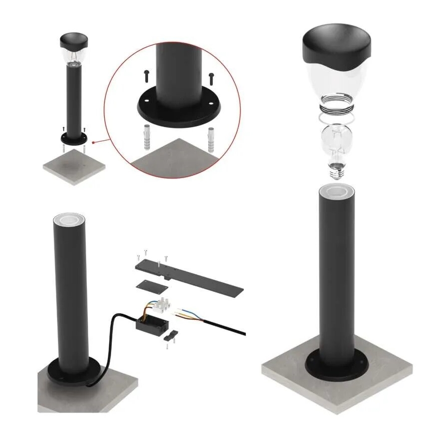 Applique da esterno ARTEO 1xE27/15W/230V IP44
