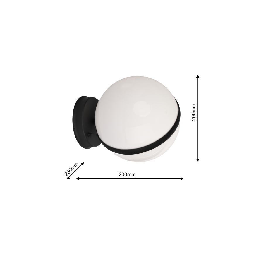 Applique da esterno CIRCULO 1xE27/40W/230V IP44