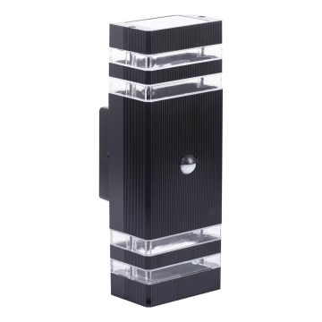 Applique da esterno con sensore BREZZA 2xGU10/35W/230V IP65