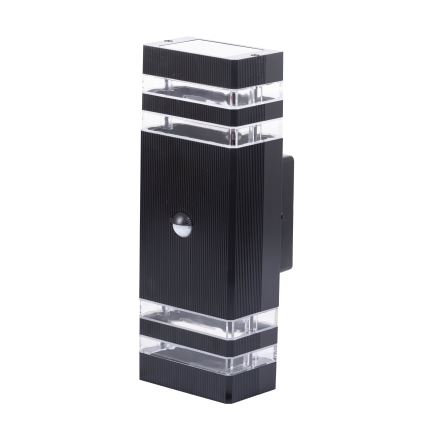 Applique da esterno con sensore BREZZA 2xGU10/35W/230V IP65