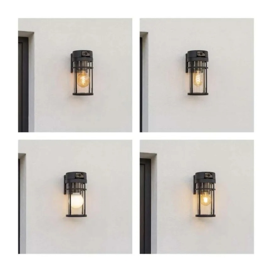 Applique da esterno con telecamera GOSMART 1xE27/15W/230V Wi-Fi IP44
