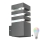 Applique da esterno dimmerabile LED RGBW TEKSAS 1xE27/12W/230V 2700-6500K Wi-Fi IP44 antracite