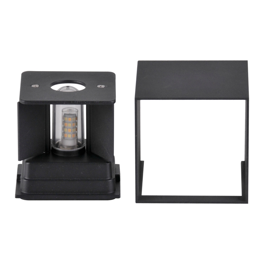 Applique da esterno KIOTO 1xG9/5W/230V IP44 nero