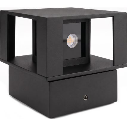 Applique da esterno LED/12W/230V IP54 nera