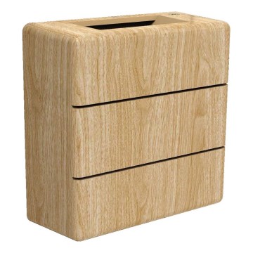 Applique da esterno LED LUXLINE/6W/230V 3000K IP54 rovere