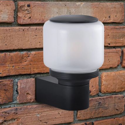Applique da esterno MADRID 1xE27/12W/230V IP44 nera