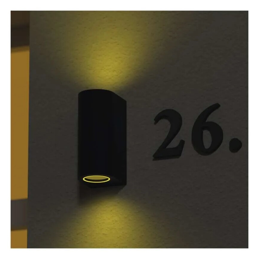 Applique da esterno OCULUS 2xGU10/7W/230V IP44