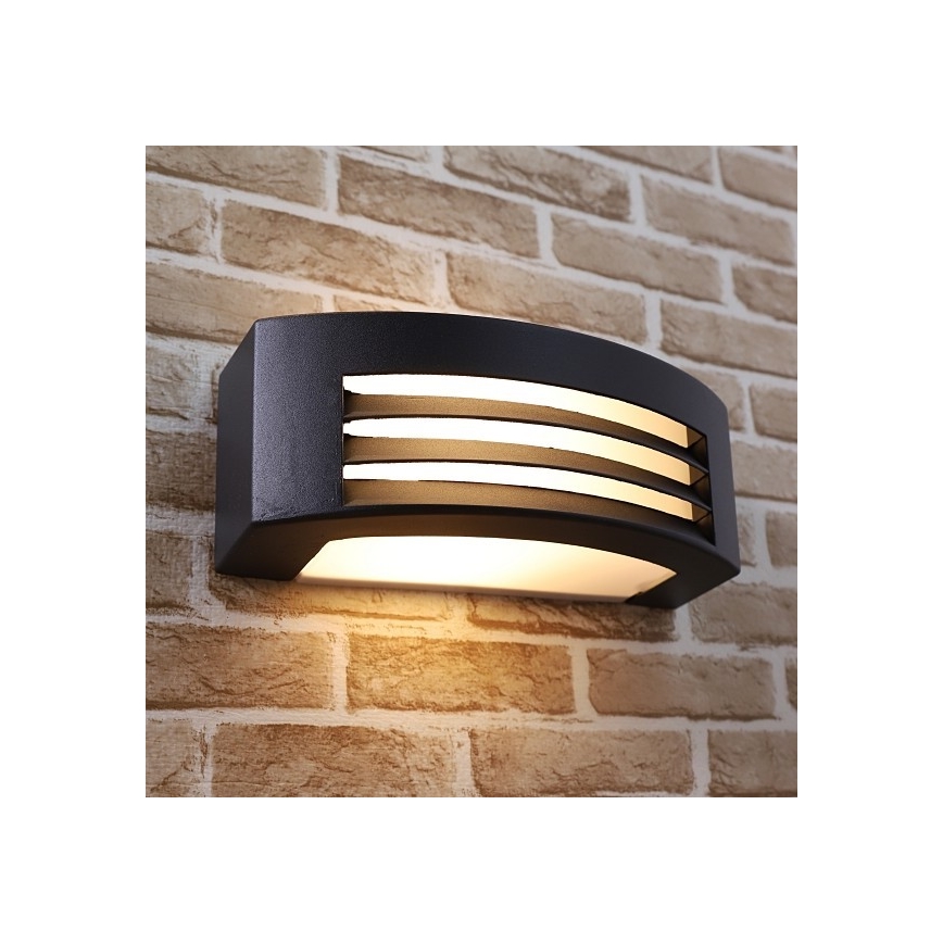 Applique da esterno OLIANA 1xE27/60W/230V IP54 nero