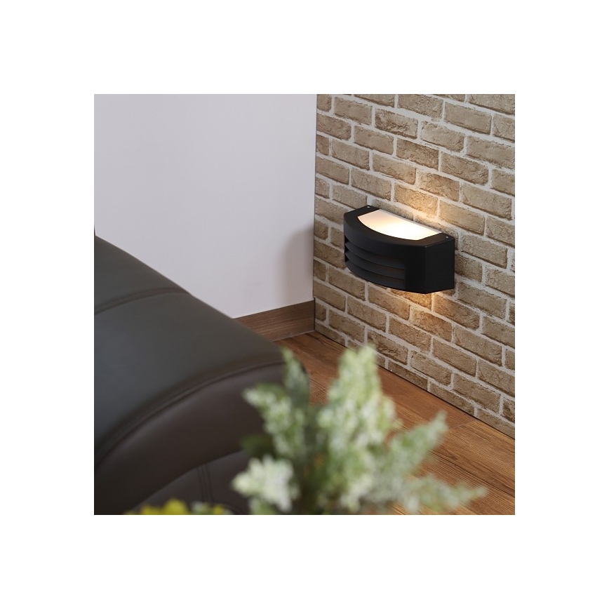 Applique da esterno OLIANA 1xE27/60W/230V IP54 nero