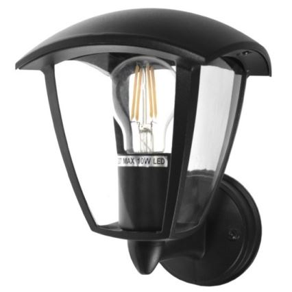 Applique da esterno SURVA 1xE27/60W/230V IP44 nero