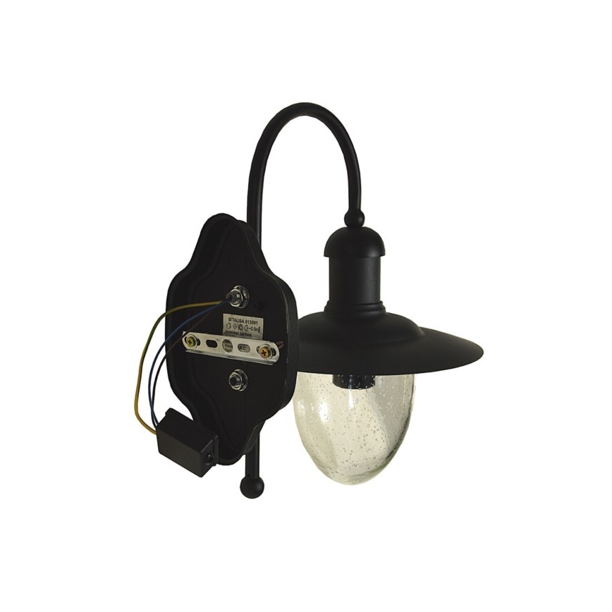Applique da esterno TALISA 1xE27/60W/230V IP44 nero