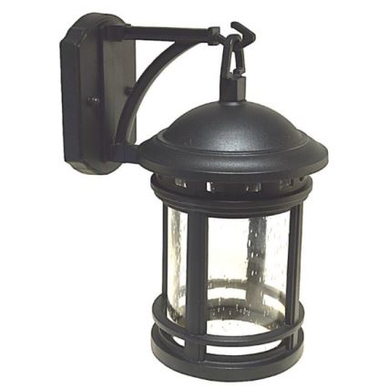 Applique da esterno ULAN 1xE27/60W/230V IP44 nero