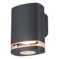 Applique da esterno ZEVI 1xGU10/10W/230V IP54 antracite