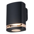 Applique da esterno ZEVI 1xGU10/10W/230V IP54 nero