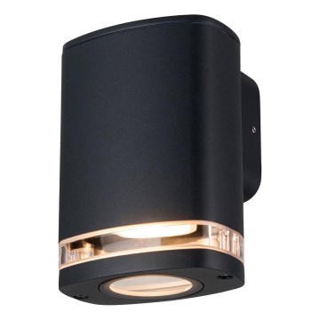 Applique da esterno ZEVI 1xGU10/10W/230V IP54 nero