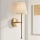 Applique da parete ASPARAGUS 1xE27/40W/230V oro/crema