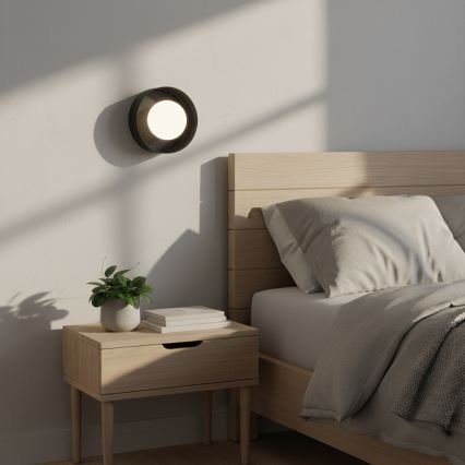 Applique da parete LULU 1xG9/8W/230V nera