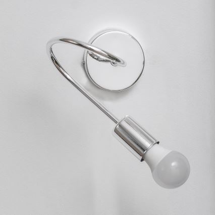 Applique da parete OXFORD 1xE27/15W/230V, cromo lucido