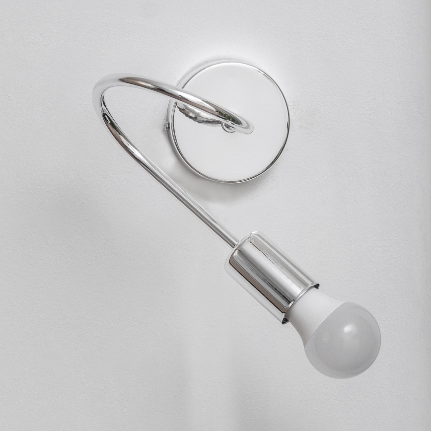 Applique da parete OXFORD 1xE27/15W/230V, cromo lucido