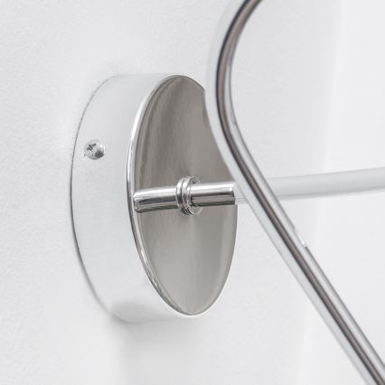 Applique da parete OXFORD 1xE27/15W/230V, cromo lucido