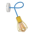 Applique da parete OXFORD 1xE27/15W/230V gialla