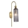 Applique da parete PIEGA 1xE14/40W/230V ottone/nero fumé