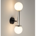 Applique DAISY 2xG9/12W/230V cromo lucido/nero/bianco