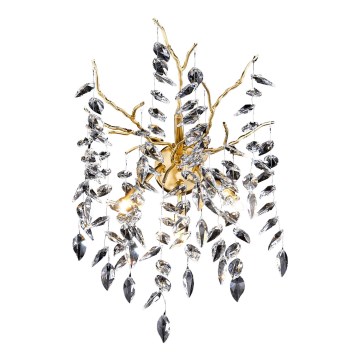 Applique di cristallo 3xG9/40W/230V oro