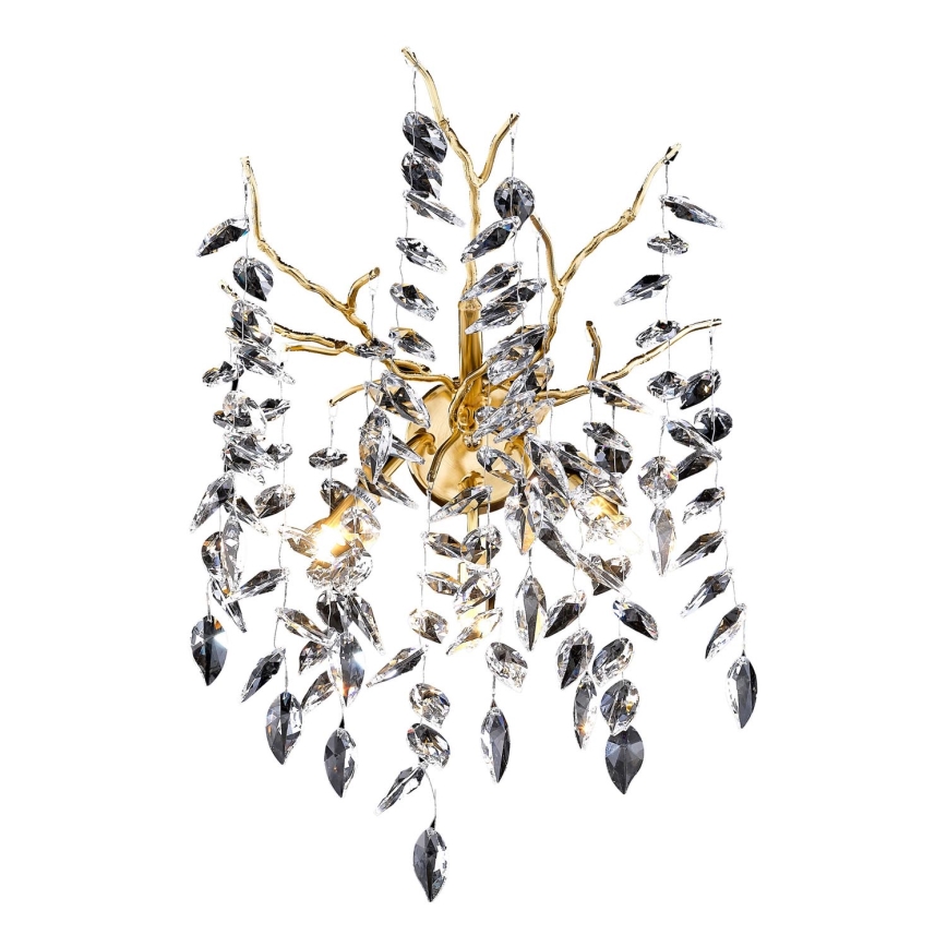 Applique di cristallo 3xG9/40W/230V oro